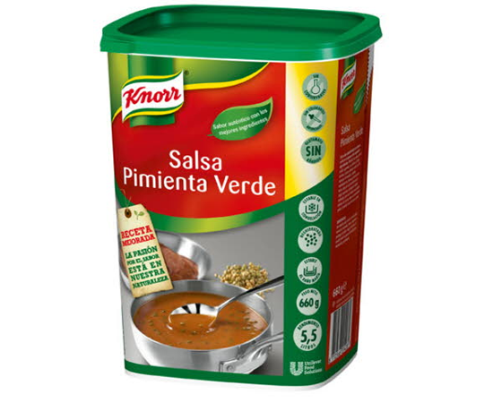 Salsa Pimienta Verde Knorr